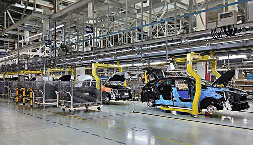 倍加福傳感器汽車生產線應用