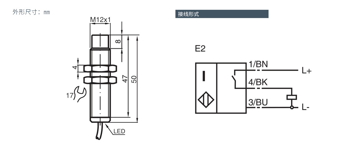 倍加福傳感器NBN8-12GM50-E2