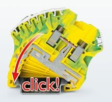 卡接式保護接地安裝腳