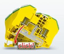 卡接式接地安裝腳